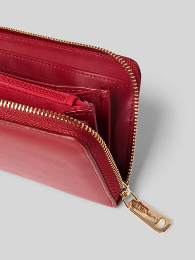 VALENTINO BAGS Portemonnee in leerlook, model 'West' Rood - 3