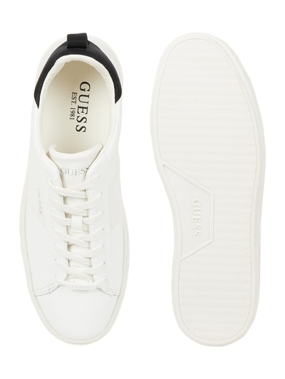 Guess Lederen sneaker Wit - 4