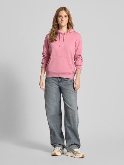 Tommy Jeans Regular fit hoodie van katoenmix Roze - 1