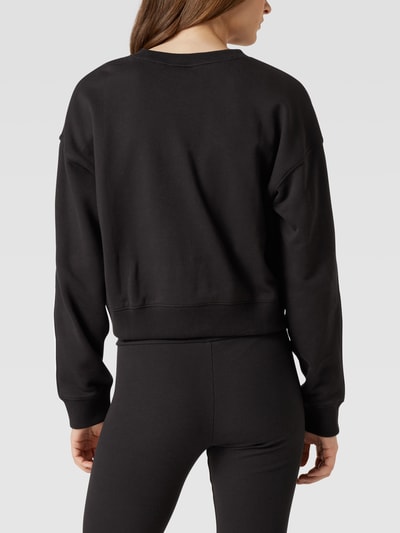 adidas Originals Sweatshirt met extra brede schouders Zwart - 5