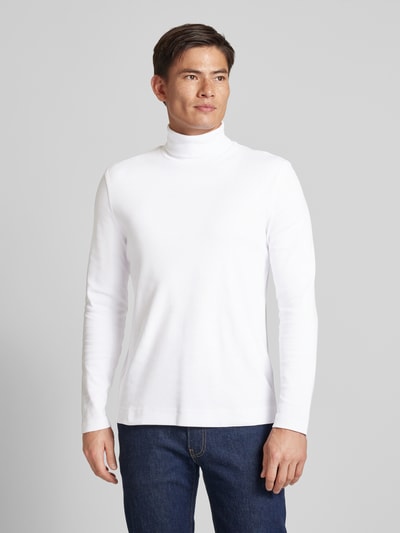 Christian Berg Men Longsleeve mit Rollkragen Weiss 4