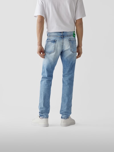 Dsquared2 Relaxed Fit Jeans mit Label-Details Jeansblau 5