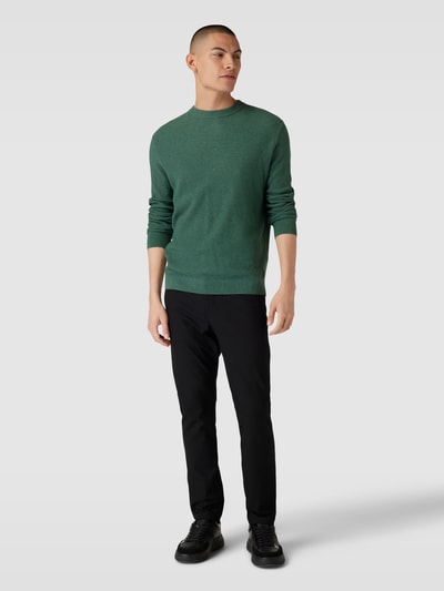 Tom Tailor Gebreide pullover met structuurmotief Lindegroen - 1