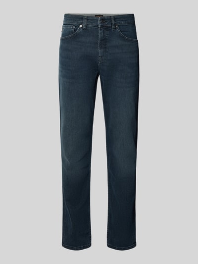Produktfoto, Straight Fit Jeans aus Baumwoll-Mix Modell 'RE.MAINE BO S.AVE' von BOSS Orange, denim, 5-kieszeni, bawełniany miks
