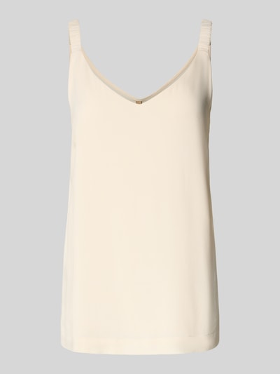 Soyaconcept Trägertop aus Viskose mit V-Ausschnitt Modell 'RADIA' Beige 2