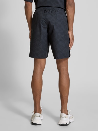 BOSS Green Korte broek met elastische band en achterzak Zwart - 5