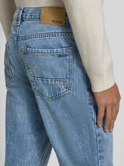 MCNEAL Loose fit jeans met 5-pocketmodel Blauw - 3