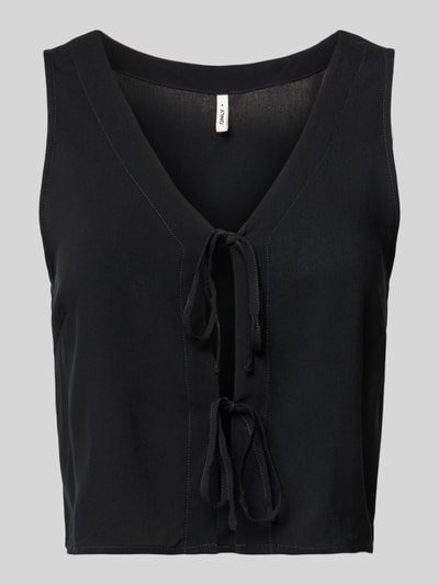 Only Relaxed Fit Blusentop aus reiner Viskose Modell 'NOVA LIFE' Black 2