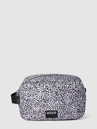 WOUF Kosmetiktasche mit Allover-Muster Modell 'Julia' Lila 1