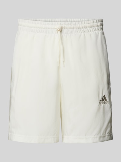 ADIDAS SPORTSWEAR Regular fit sweatshorts met labelstitching Offwhite - 2