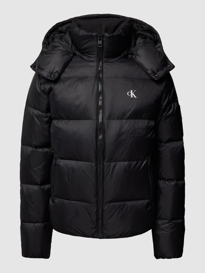 Calvin Klein Jeans Steppjacke mit abnehmbarer Kapuze Black 2