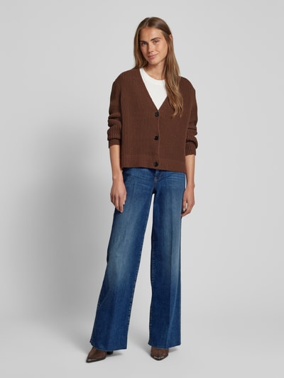 Marc Cain Wide leg jeans in 5-pocketmodel Blauw - 1