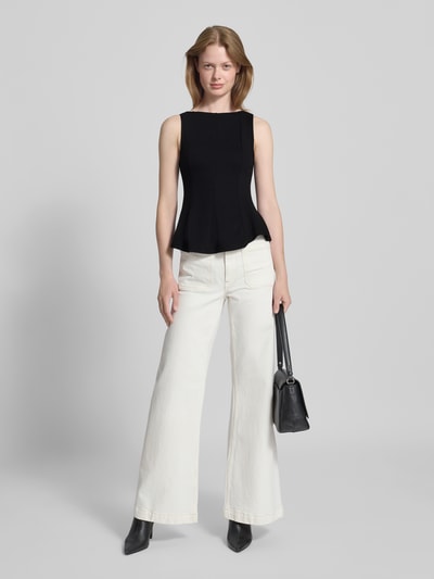 Mango Trägertop in tailliertem Schnitt Modell 'COQUI' Black 1