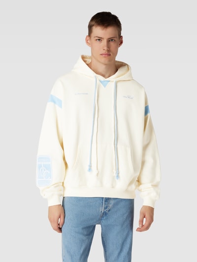 Preach Hoodie met labelstitching Offwhite - 4