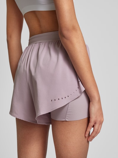 Adidas Training Sweatshorts met elastische band Rosé - 3