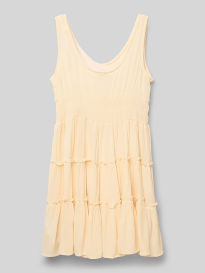 Guess Jurk van pure viscose, model 'GAUZE' Zand - 3