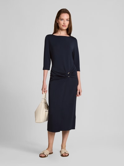 Tom Tailor Tailliertes Businesskleid aus Modal-Mix Marine 1
