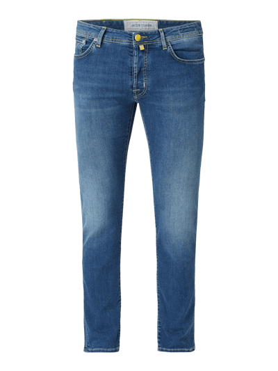 Jacob Cohen Stone Washed Jeans mit Stretch-Anteil  Jeansblau 2