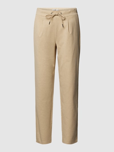 B.Young Stoffen broek met verkorte pijpen, model 'RIZET' Beige - 2