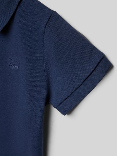 Produktfoto, Poloshirt aus Baumwolle von Mango Kinder T-Shirt, Gerader-Schnitt, Polokragen, Kurzärmelig, Unifarbenes-Design, Rückenlänge 42 cm, Größe 116
