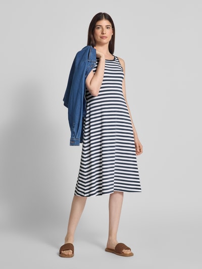 Marc O'Polo A-Linie Jersey-Kleid aus Modal-Mix Marine 1