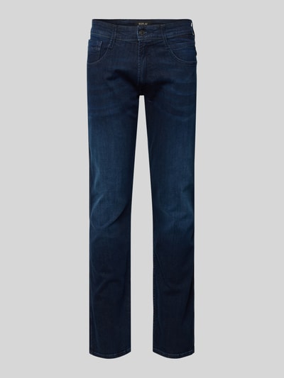 Replay Slim fit jeans in 5-pocketmodel, model 'ANBASS' Marineblauw - 2