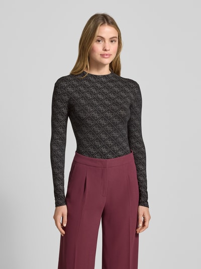 Guess Body aus Viskose-Elasthan-Mix Modell 'TEODORA' Black 4