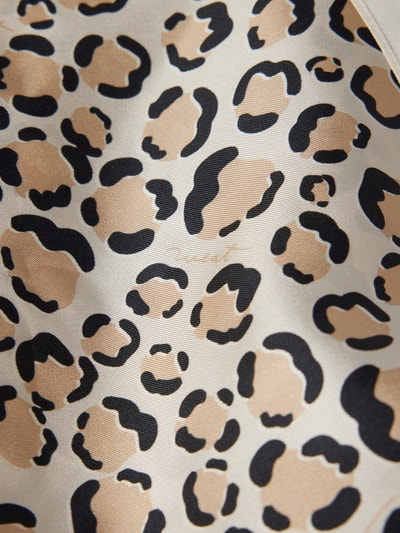 Weat Sjaal met all-over dierenprint Beige - 2