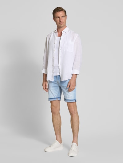 Antony Morato Skinny Fit Jeansshorts im Destroyed-Look Jeansblau 1