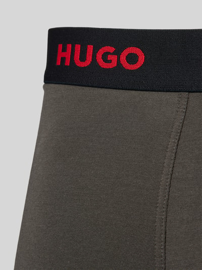 HUGO Trunks mit elastischem Label-Bund im 3er-Pack Dunkelblau 2