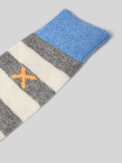 Unio Socken mit Kaschmir-Anteil Hellblau 2