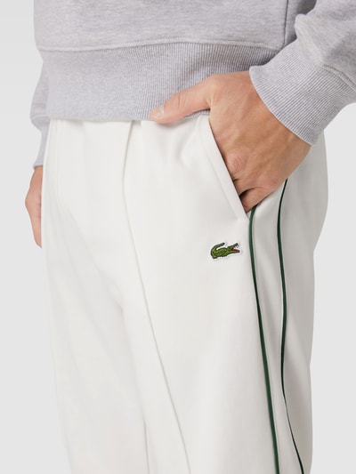 Lacoste Sweatpants mit elastischem Bund Offwhite 3