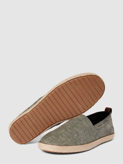 Tommy Hilfiger Moccasins met rubberen inzetten, model 'ESPADRILLE' Zwart - 5