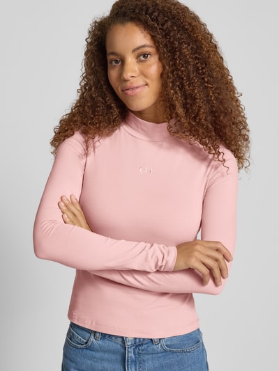 LeGer by Lena Gercke Shirt met lange mouwen en opstaande kraag, model 'Franka' Rosé - 3