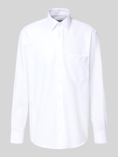 ETERNA Comfort Fit Businesshemd mit Knopfleiste Weiss 2