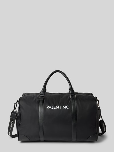 VALENTINO BAGS Weekender mit Label-Print Black 1