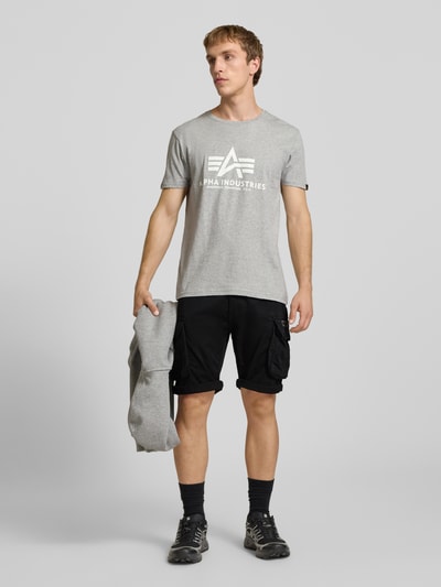Alpha Industries Szorty z kieszeniami cargo model 'CREW SHORT' Czarny 1