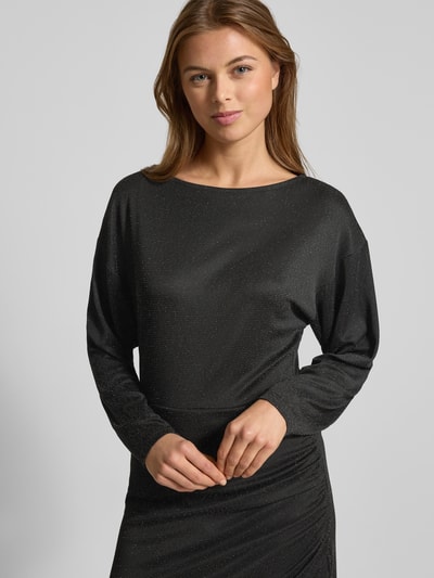 B.Young Regular fit jurk met ruches, model 'Syrene' Zwart - 3