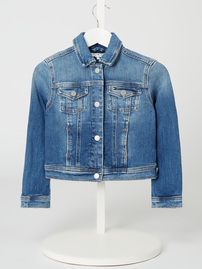 Tommy Hilfiger Kids Jeansjacke im Used-Look  Jeansblau 1