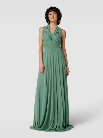 TROYDEN COLLECTION Abendkleid mit Raffungen Mint 4