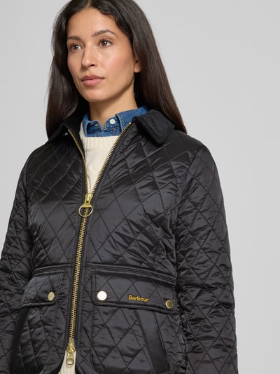 Barbour Shaped Fit Steppjacke Modell 'BEADNELL' Black 3