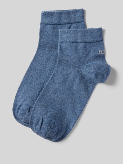 JOOP! Collection Sneakersocken mit Label-Print Jeansblau Melange 1