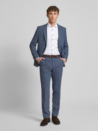 OLYMP Level Five Koszula biznesowa o kroju slim fit z kołnierzykiem typu kent Biały 1