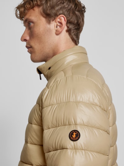 SAVE THE DUCK Steppjacke mit Zweiwege-Reißverschluss Modell 'Holden' Sand 3