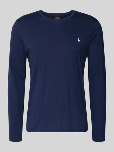 Polo Ralph Lauren Underwear Bluzka z długim rękawem z bawełny z wyhaftowanym logo Granatowy 2