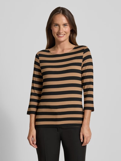 More & More Longsleeve mit 3/4-Arm Cognac 4