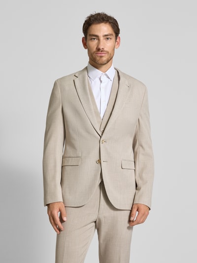 MCNEAL Sakko mit Strukturmuster Beige 4