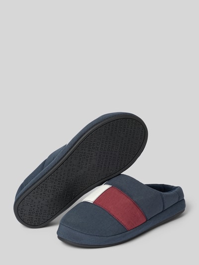 Tommy Hilfiger Slipper mit Color Blocking Design Marine 4
