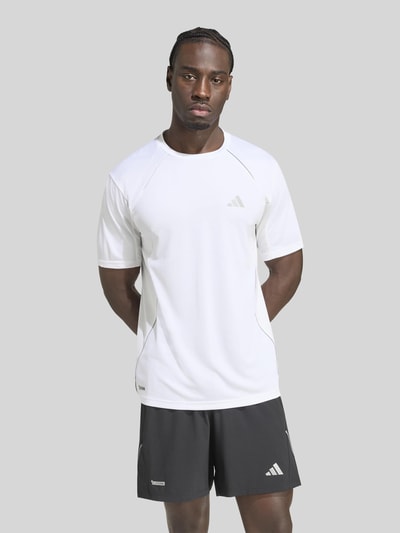 adidas Training Regular Fit T-Shirt mit Logo-Print Weiss 3