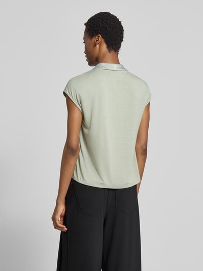 s.Oliver BLACK LABEL Regular Fit T-Shirt aus Viskose-Mix Lind 5